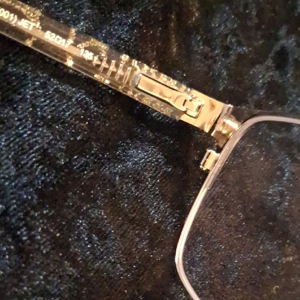 Bebe Black and Gold Glasses - Picture 11 of 11